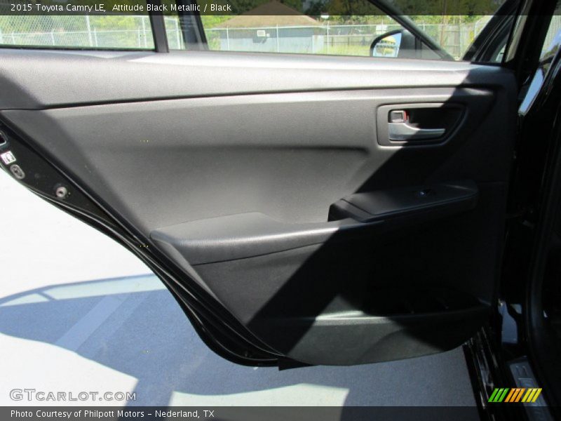 Attitude Black Metallic / Black 2015 Toyota Camry LE