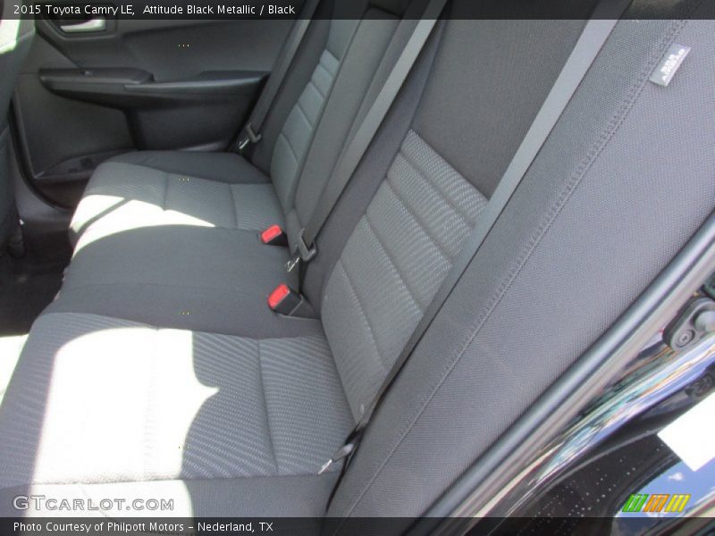 Attitude Black Metallic / Black 2015 Toyota Camry LE