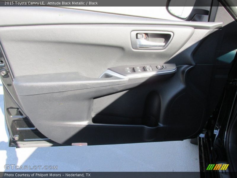 Attitude Black Metallic / Black 2015 Toyota Camry LE