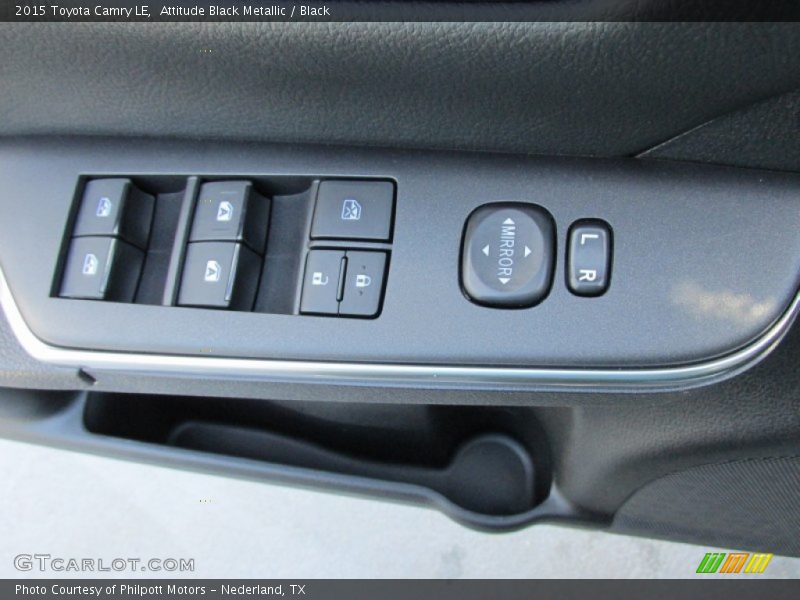 Attitude Black Metallic / Black 2015 Toyota Camry LE