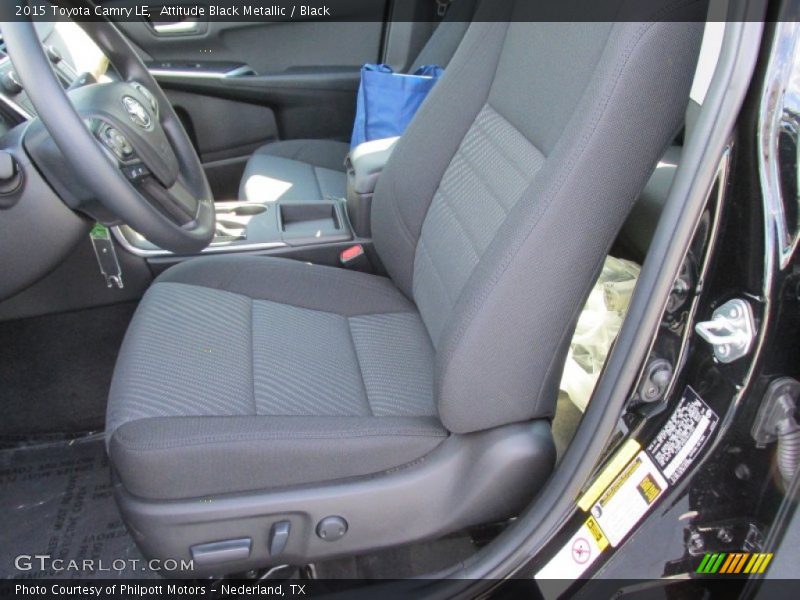 Attitude Black Metallic / Black 2015 Toyota Camry LE