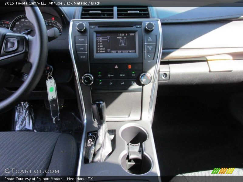 Attitude Black Metallic / Black 2015 Toyota Camry LE