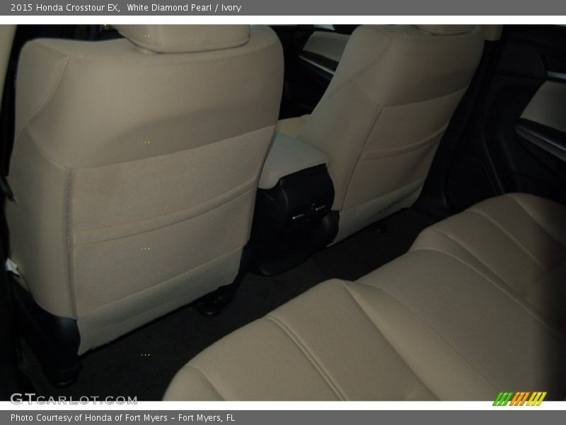 White Diamond Pearl / Ivory 2015 Honda Crosstour EX