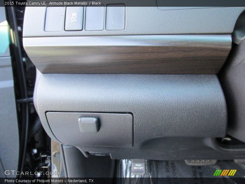Attitude Black Metallic / Black 2015 Toyota Camry LE