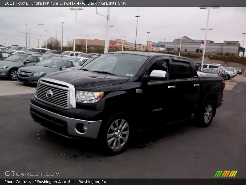 Black / Graphite Gray 2011 Toyota Tundra Platinum CrewMax 4x4