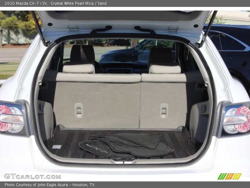 Crystal White Pearl Mica / Sand 2010 Mazda CX-7 i SV
