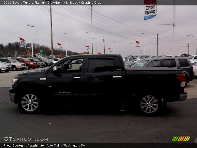 Black / Graphite Gray 2011 Toyota Tundra Platinum CrewMax 4x4