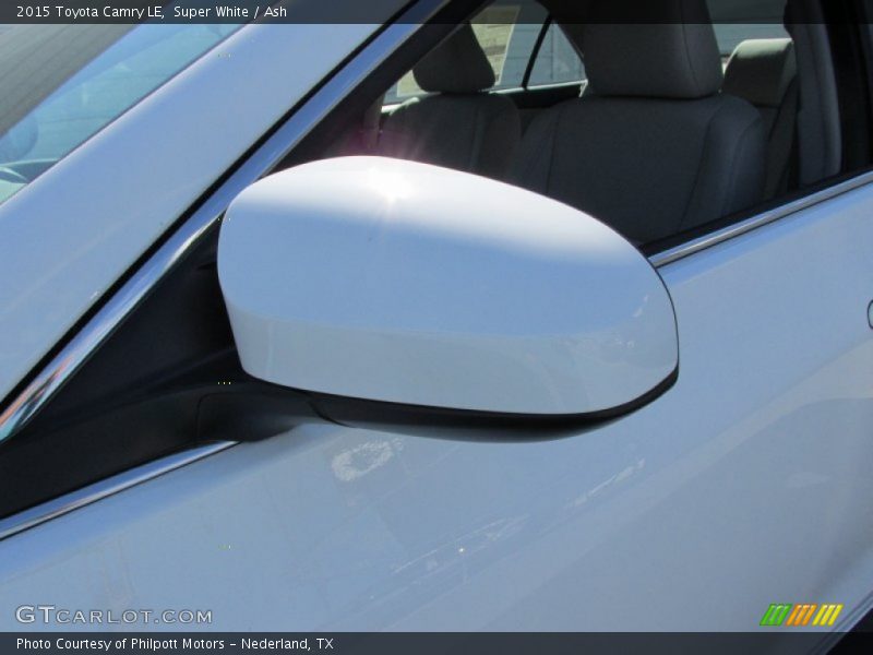 Super White / Ash 2015 Toyota Camry LE
