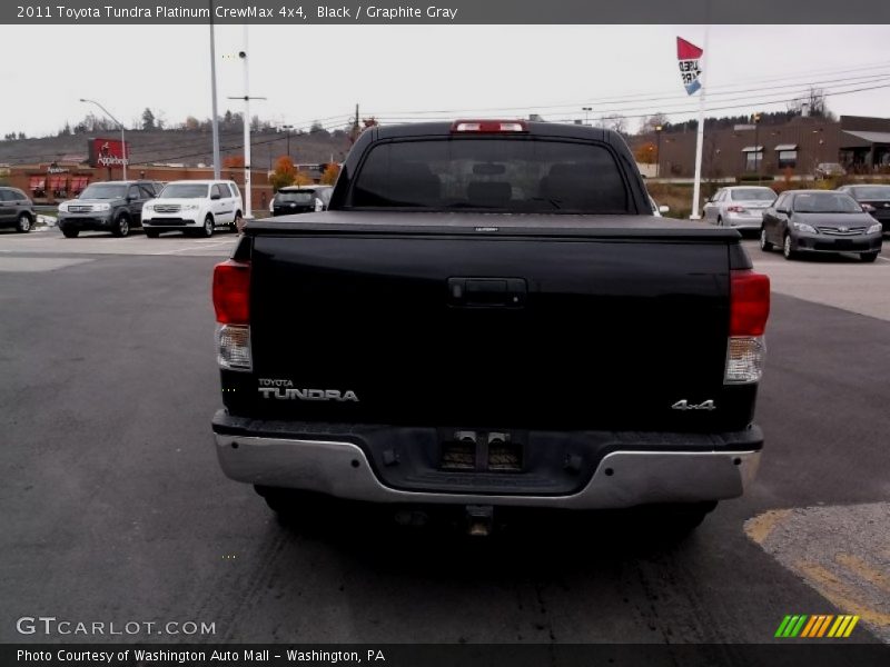 Black / Graphite Gray 2011 Toyota Tundra Platinum CrewMax 4x4