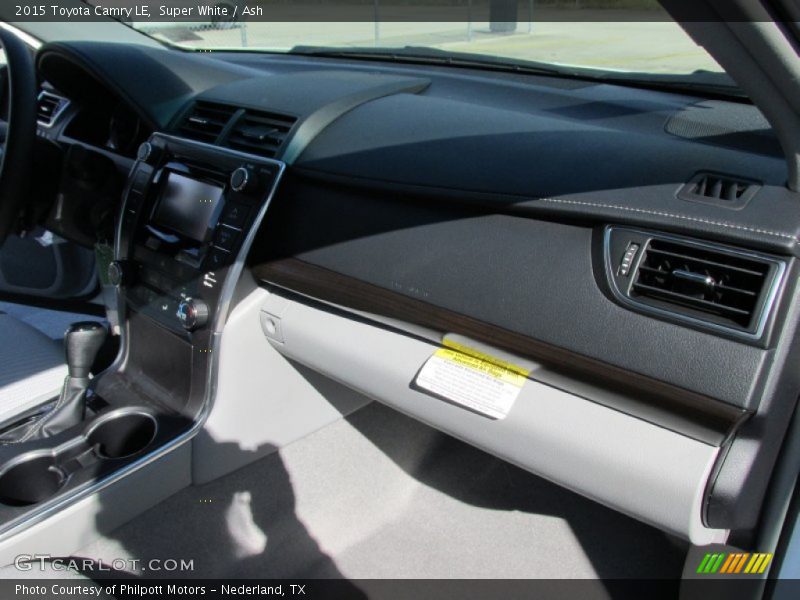 Super White / Ash 2015 Toyota Camry LE