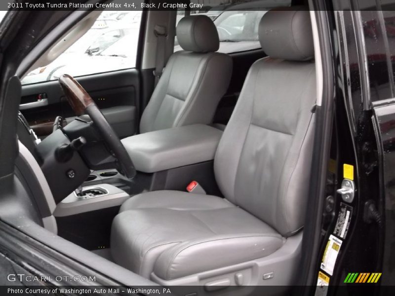 Black / Graphite Gray 2011 Toyota Tundra Platinum CrewMax 4x4