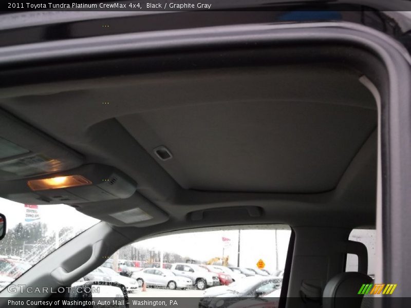Black / Graphite Gray 2011 Toyota Tundra Platinum CrewMax 4x4