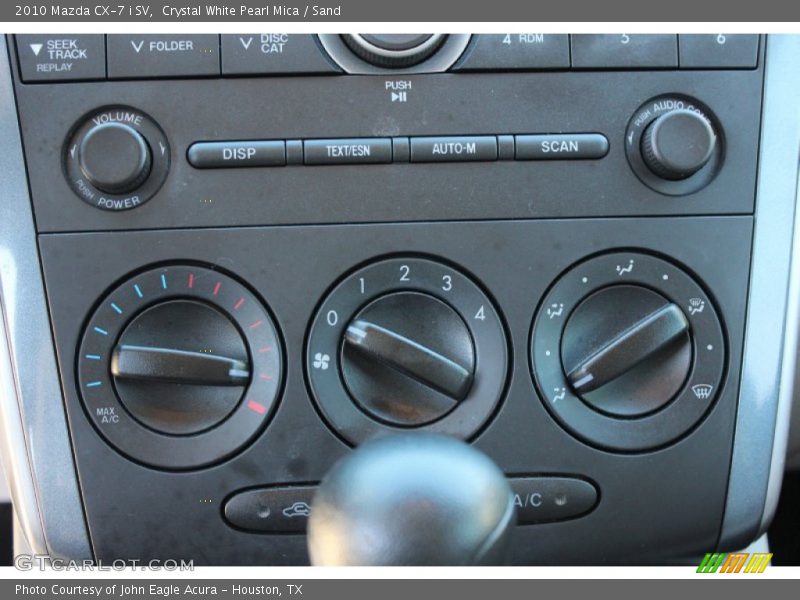 Crystal White Pearl Mica / Sand 2010 Mazda CX-7 i SV