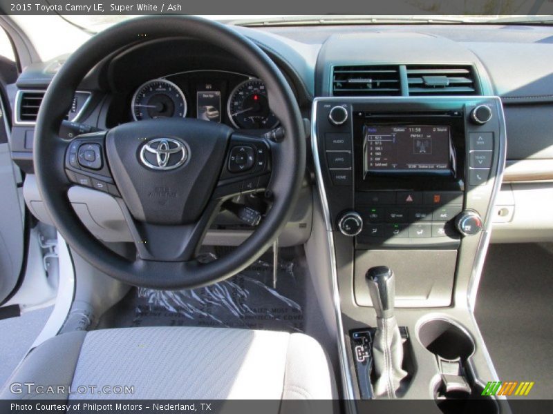 Super White / Ash 2015 Toyota Camry LE