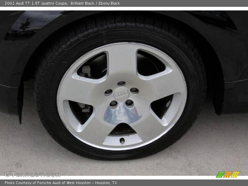 Brilliant Black / Ebony Black 2001 Audi TT 1.8T quattro Coupe