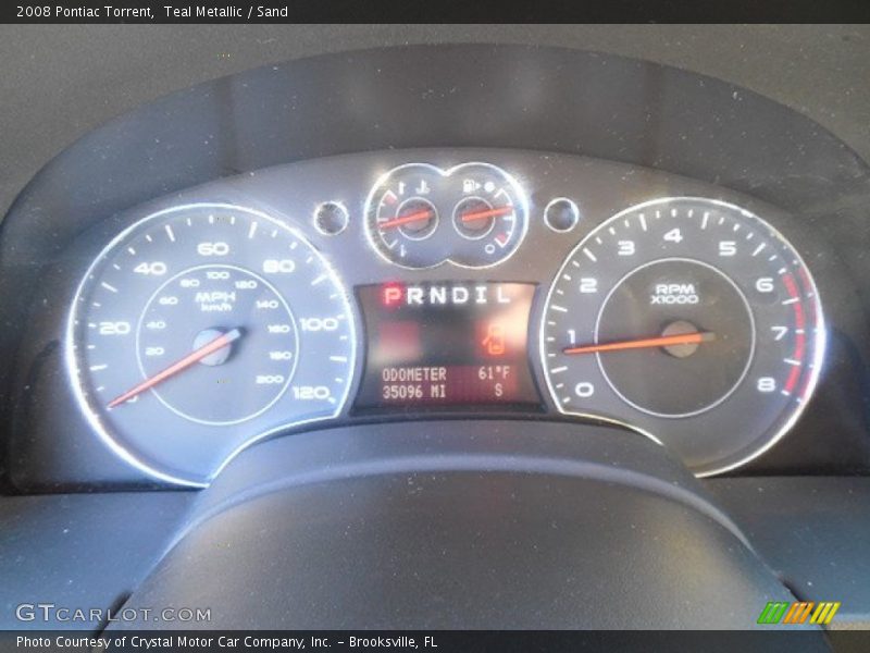 Teal Metallic / Sand 2008 Pontiac Torrent