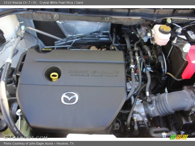 Crystal White Pearl Mica / Sand 2010 Mazda CX-7 i SV