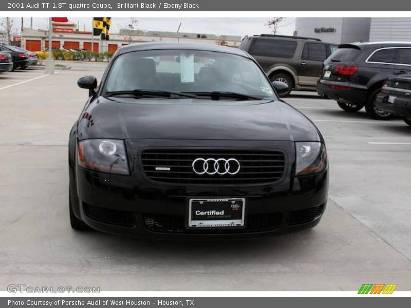 Brilliant Black / Ebony Black 2001 Audi TT 1.8T quattro Coupe