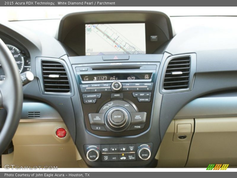 White Diamond Pearl / Parchment 2015 Acura RDX Technology