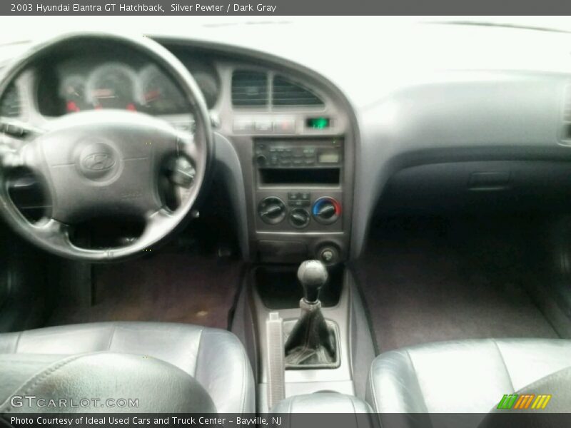 Silver Pewter / Dark Gray 2003 Hyundai Elantra GT Hatchback