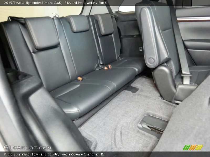 Blizzard Pearl White / Black 2015 Toyota Highlander Limited AWD