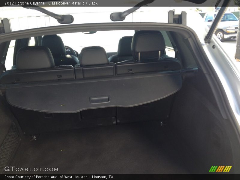 Classic Silver Metallic / Black 2012 Porsche Cayenne