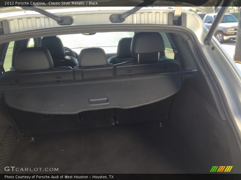 Classic Silver Metallic / Black 2012 Porsche Cayenne
