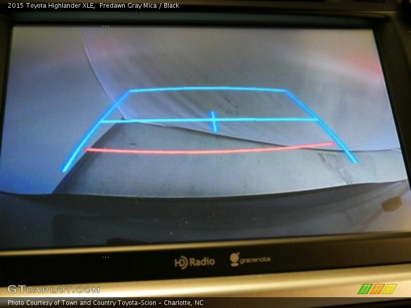 Predawn Gray Mica / Black 2015 Toyota Highlander XLE