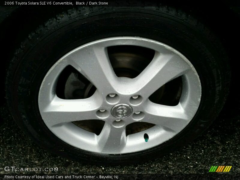 Black / Dark Stone 2006 Toyota Solara SLE V6 Convertible