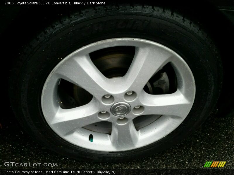 Black / Dark Stone 2006 Toyota Solara SLE V6 Convertible
