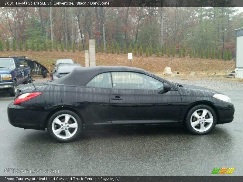 Black / Dark Stone 2006 Toyota Solara SLE V6 Convertible