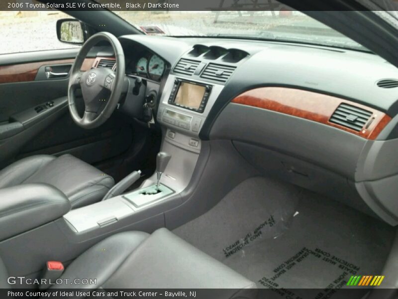 Black / Dark Stone 2006 Toyota Solara SLE V6 Convertible