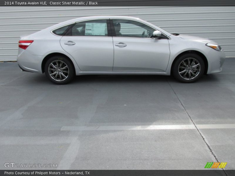 Classic Silver Metallic / Black 2014 Toyota Avalon XLE