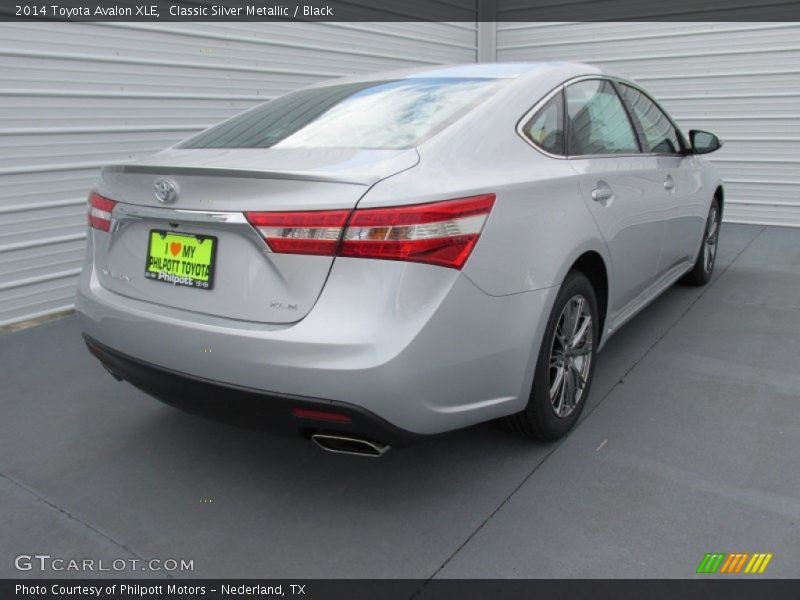 Classic Silver Metallic / Black 2014 Toyota Avalon XLE