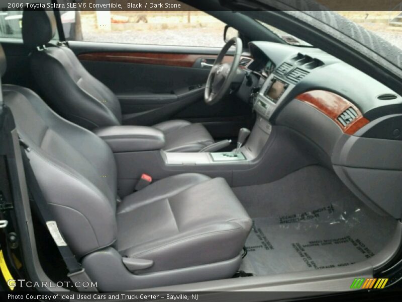 Black / Dark Stone 2006 Toyota Solara SLE V6 Convertible