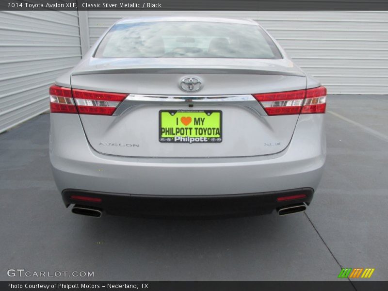 Classic Silver Metallic / Black 2014 Toyota Avalon XLE