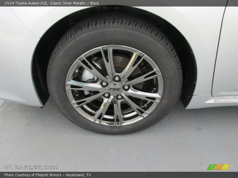 Classic Silver Metallic / Black 2014 Toyota Avalon XLE
