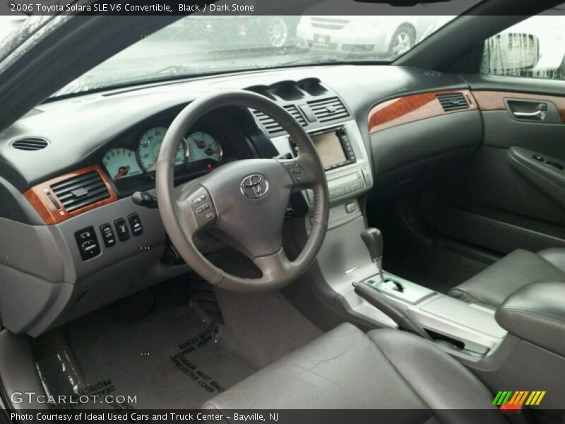 Black / Dark Stone 2006 Toyota Solara SLE V6 Convertible