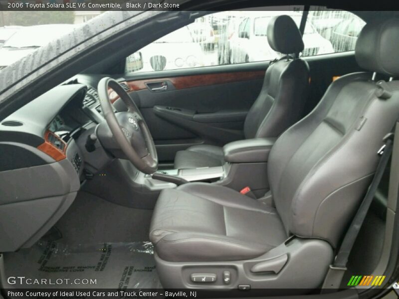 Black / Dark Stone 2006 Toyota Solara SLE V6 Convertible