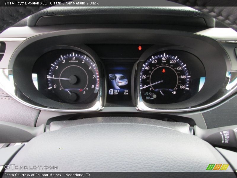 Classic Silver Metallic / Black 2014 Toyota Avalon XLE