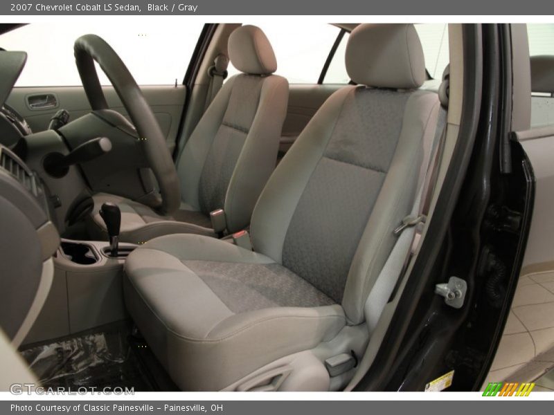 Black / Gray 2007 Chevrolet Cobalt LS Sedan
