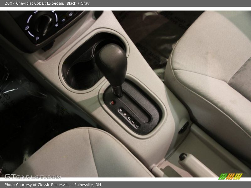 Black / Gray 2007 Chevrolet Cobalt LS Sedan