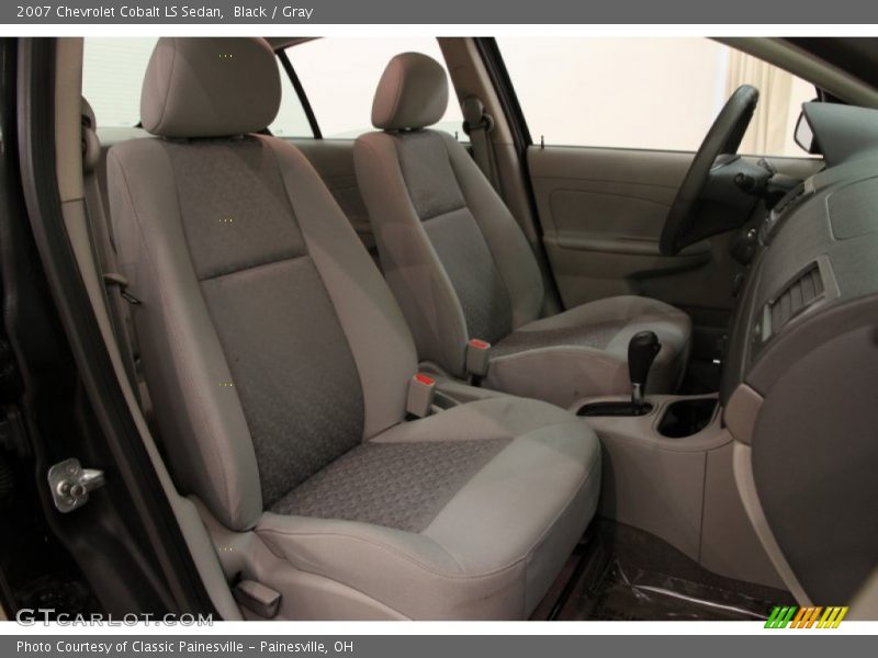 Black / Gray 2007 Chevrolet Cobalt LS Sedan