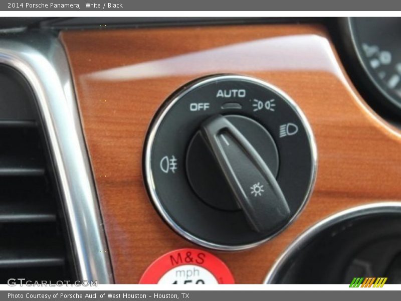 White / Black 2014 Porsche Panamera