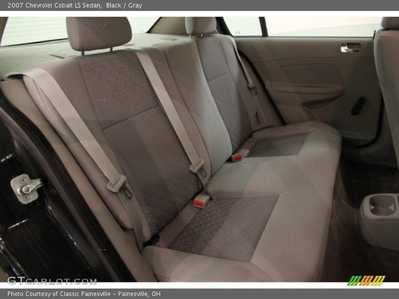 Black / Gray 2007 Chevrolet Cobalt LS Sedan