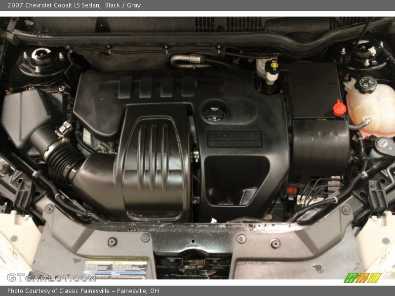Black / Gray 2007 Chevrolet Cobalt LS Sedan