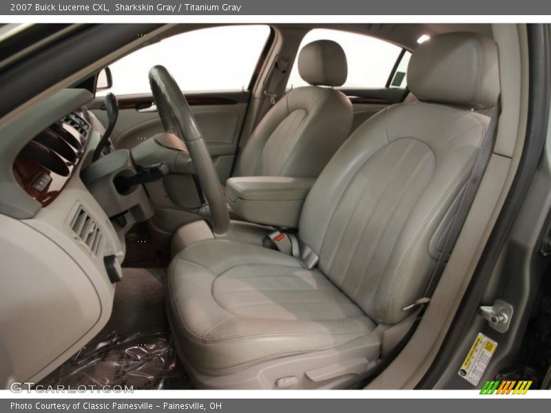 Sharkskin Gray / Titanium Gray 2007 Buick Lucerne CXL