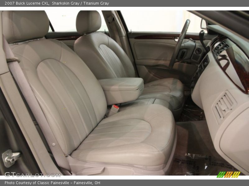Sharkskin Gray / Titanium Gray 2007 Buick Lucerne CXL