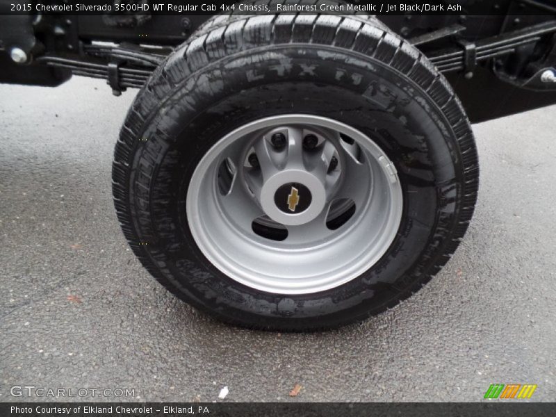  2015 Silverado 3500HD WT Regular Cab 4x4 Chassis Wheel