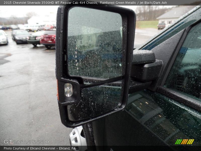 Rainforest Green Metallic / Jet Black/Dark Ash 2015 Chevrolet Silverado 3500HD WT Regular Cab 4x4 Chassis